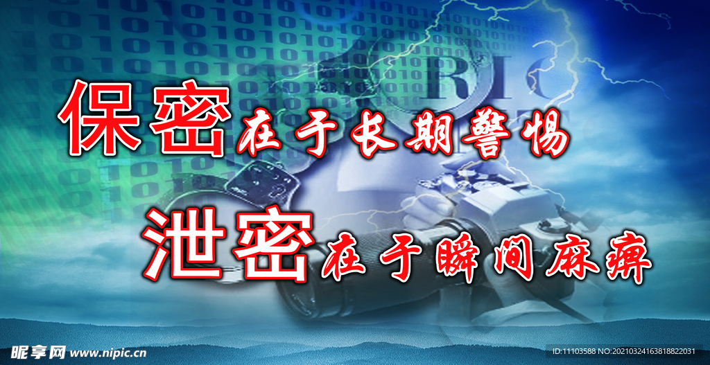 保密展板
