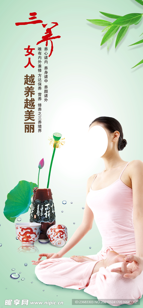 美容spa养生展架海报