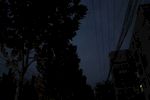 夜晚寂静的天空