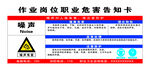 职业病告知 噪声