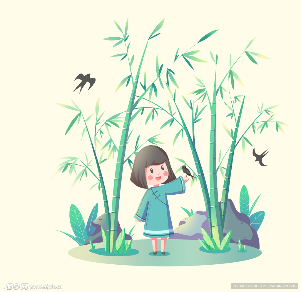 竹林人物