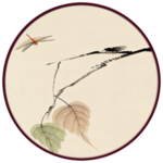 圆形装饰画 圆形挂画 圆形背景