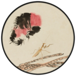 圆形装饰画 圆形挂画 圆形背景
