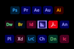 adobe17款软件图标