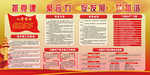 党建展板背景 党建背景 价值观