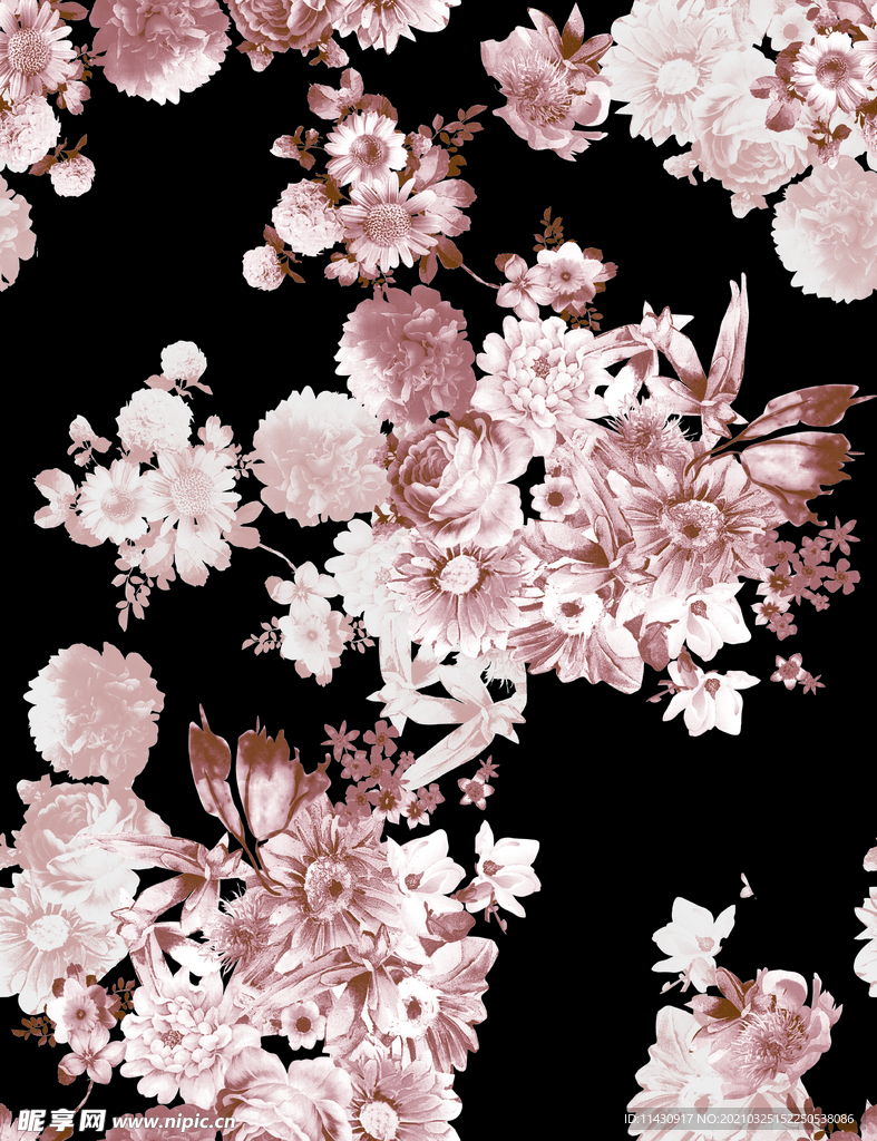 手绘花