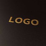 凹凸效果印刷logo样机