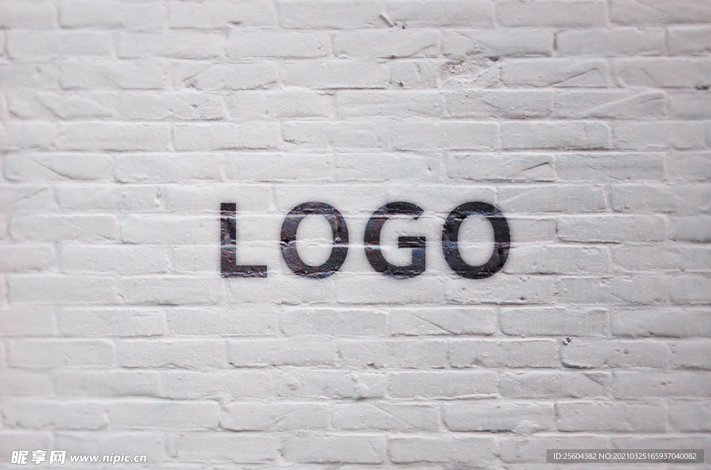 墙体立体效果logo样机
