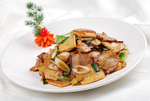 肉炒田野豆腐