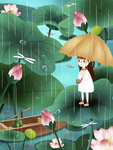 清明节插画