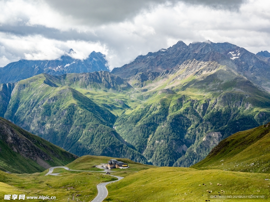 高山美景