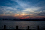 夕阳 大海