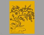 CAD浮雕装饰画立体模型