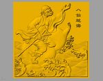 CAD浮雕装饰画立体模型