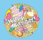 圆形生日贺卡