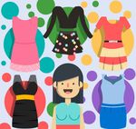 时尚女子服饰