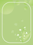 铃兰兰花矢量背景图案图形