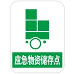 应急物资储存点 禁止靠近