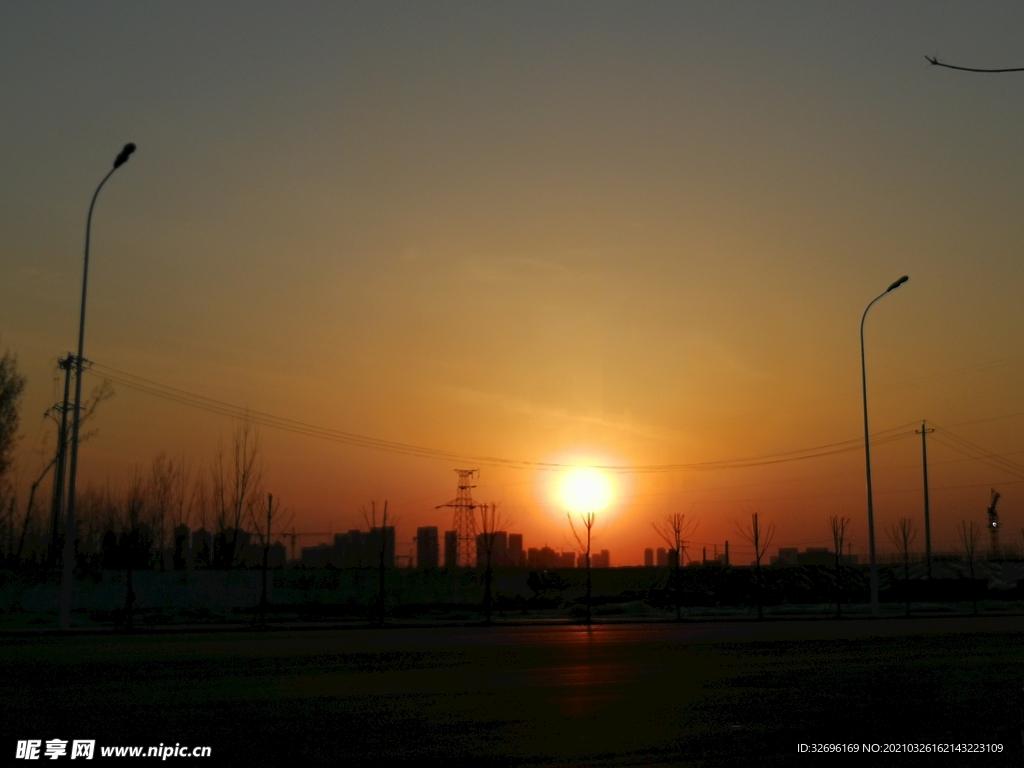 夕阳