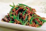青椒炒肉丝