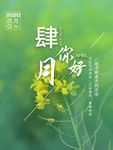 四月你好