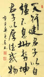 杨克东 书法 天行健