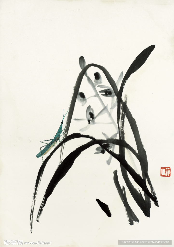 齐白石册页