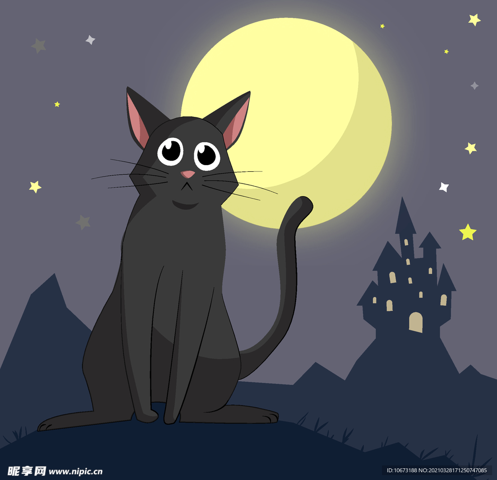 万圣节猫咪
