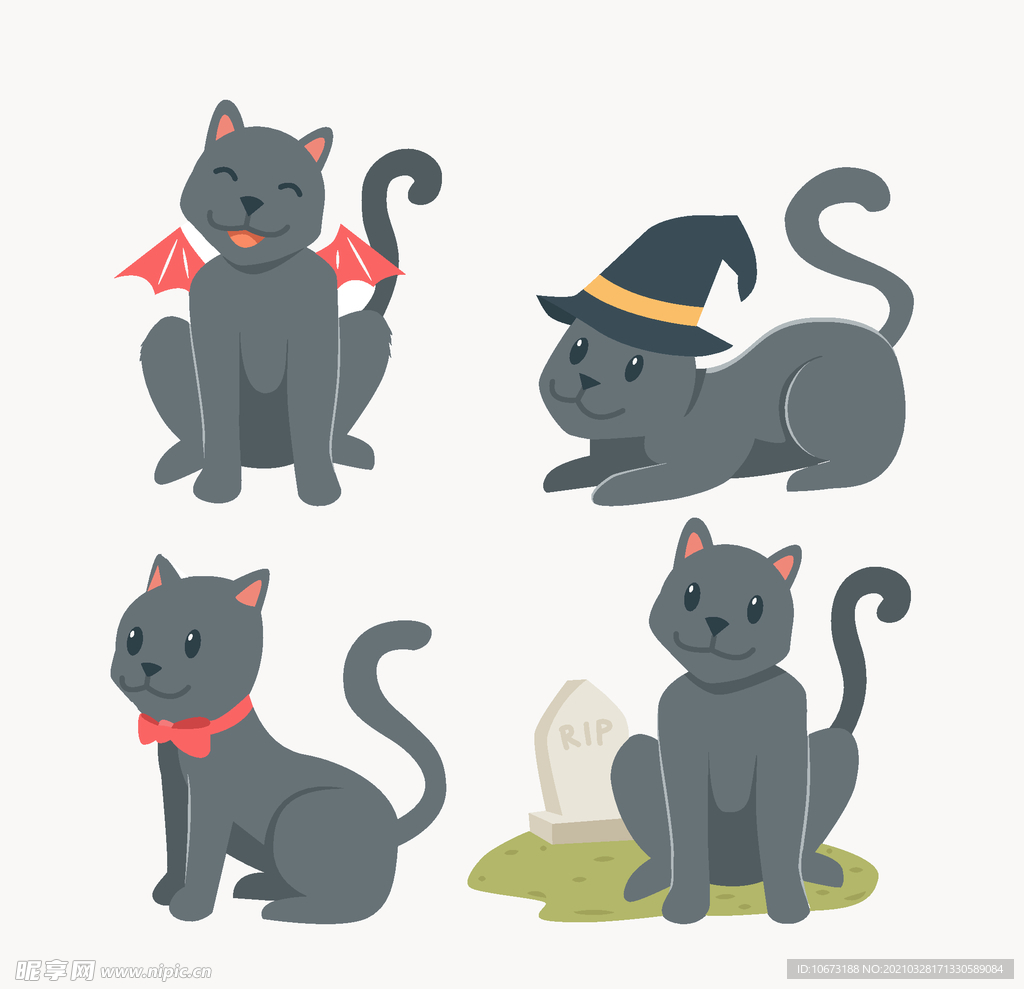万圣节猫咪
