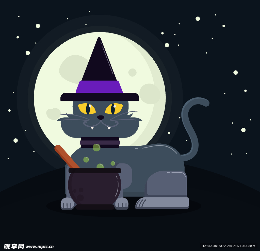 万圣节猫咪