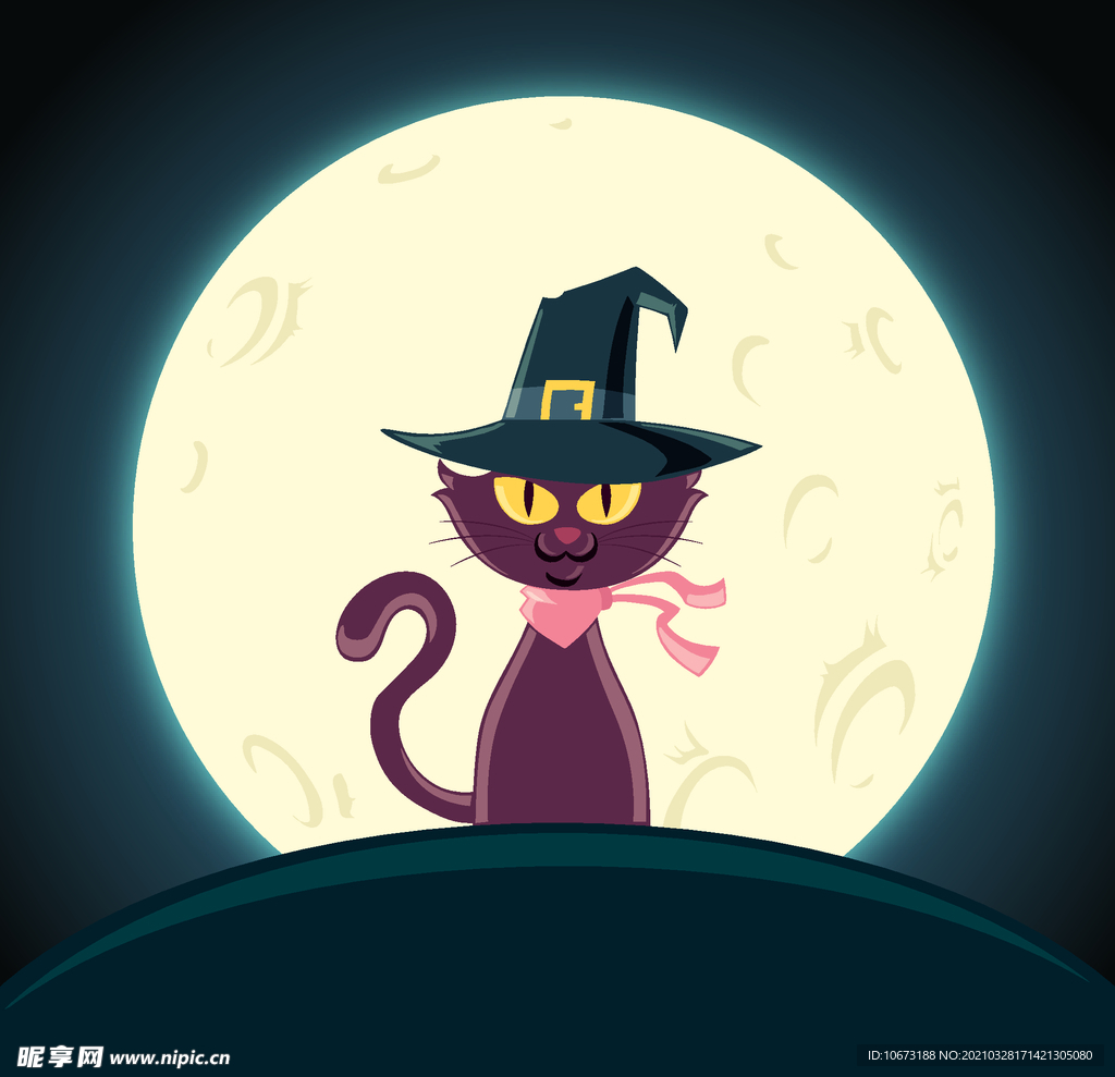万圣节猫咪