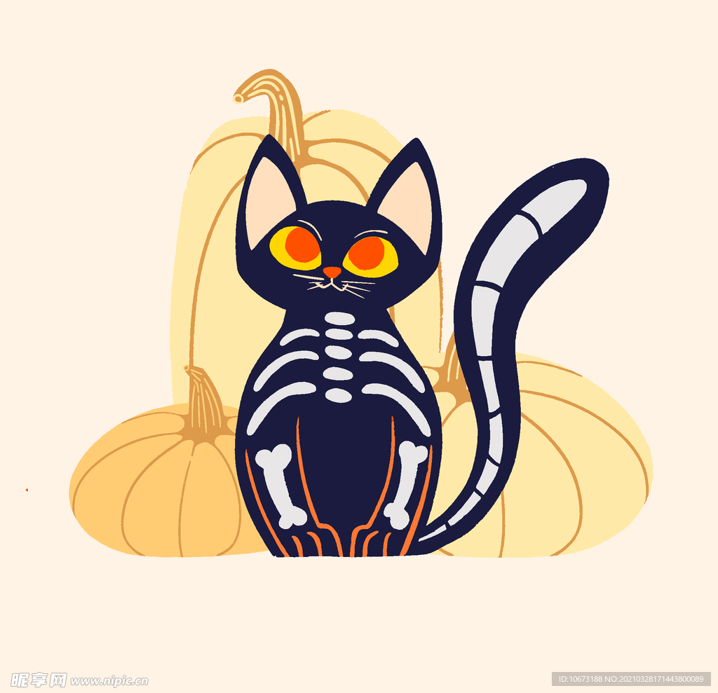 万圣节猫咪