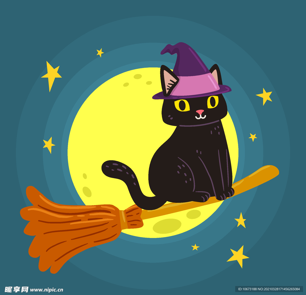 万圣节猫咪