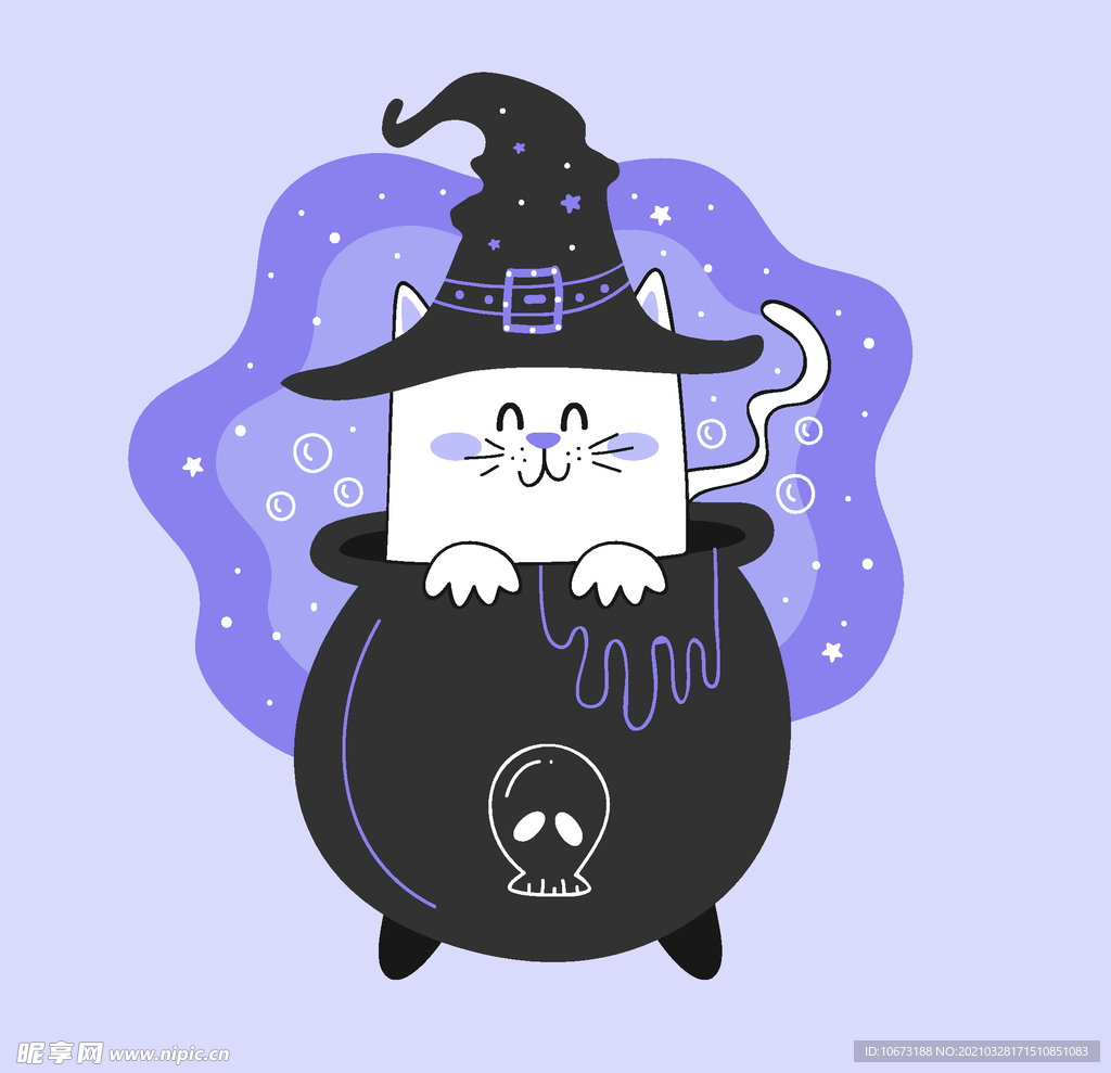 万圣节猫咪