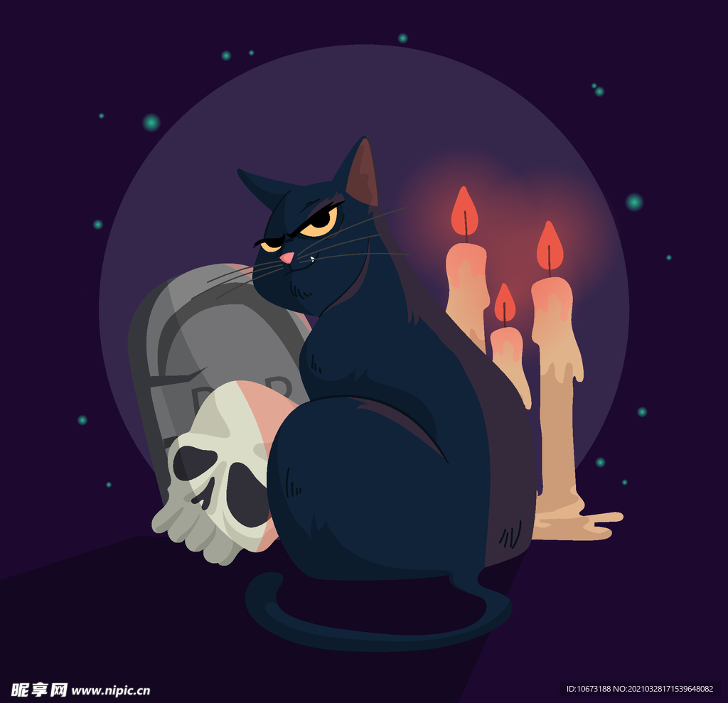万圣节猫咪