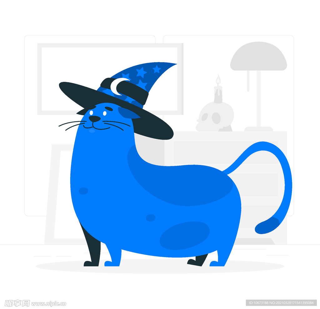 万圣节猫咪