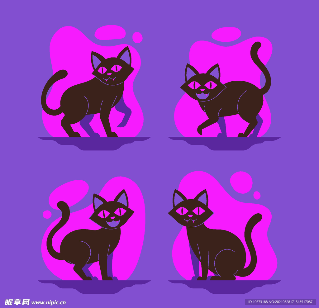万圣节猫咪