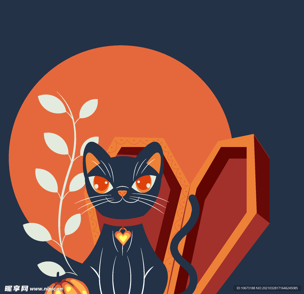 万圣节猫咪