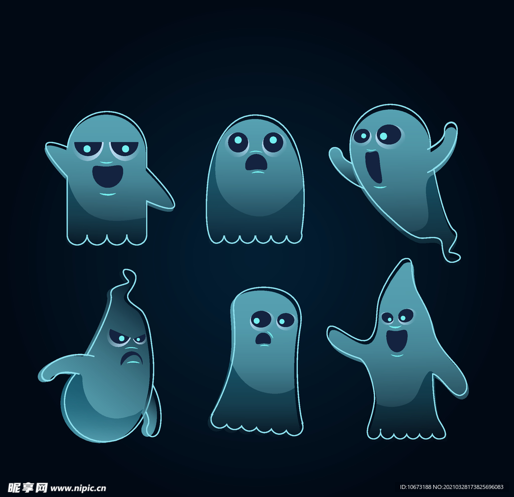 Hình ảnh đáng yêu của ma quỷ cute ghost Được yêu thích nhất trên mạng