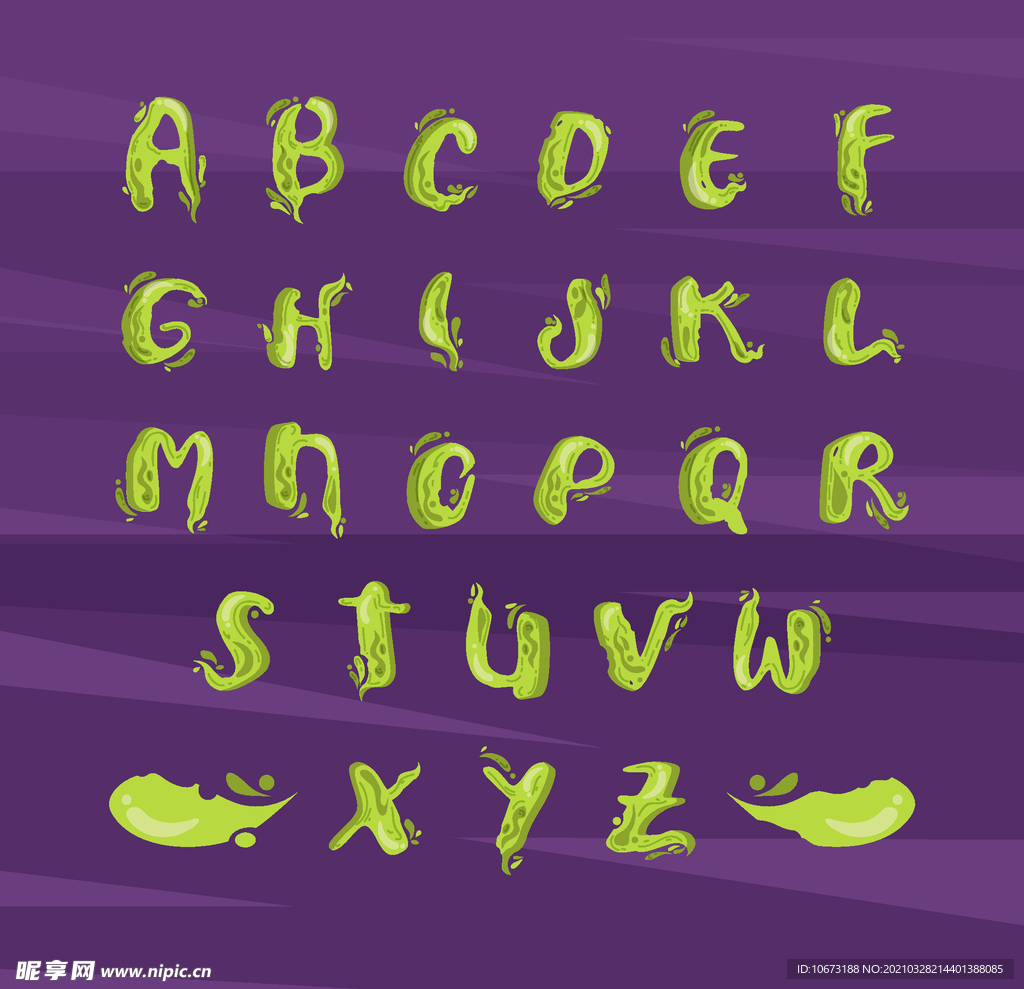万圣节字母表