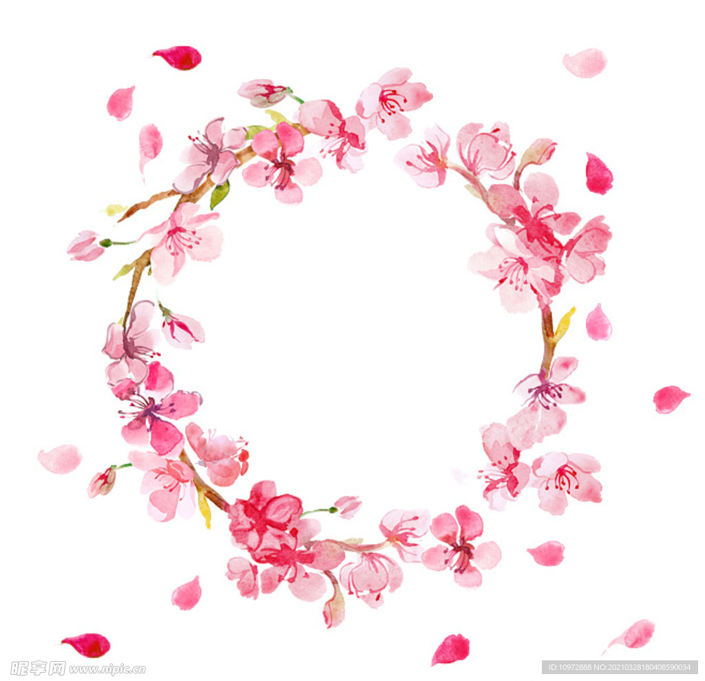 花圈 红花 红色花圈