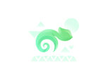 蜥蜴ui图标标志logo图形
