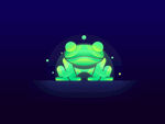 青蛙ui图标标志logo图形