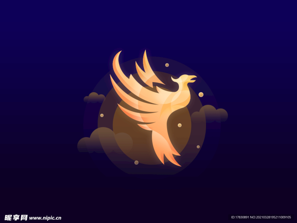 凤凰UI图标标志logo