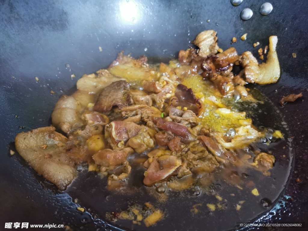 大锅炒肉