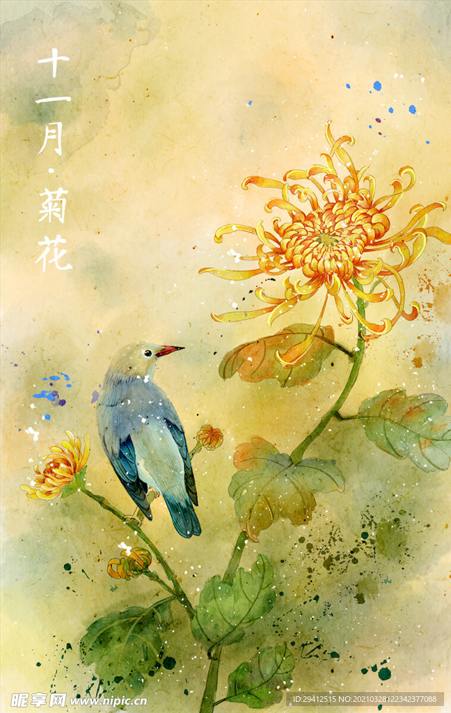 油画花卉