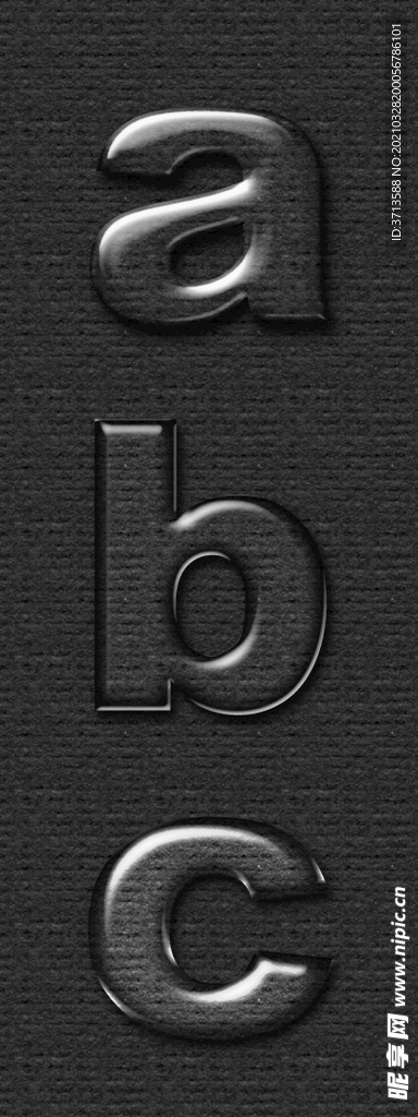 水滴字体效果logo标志样机