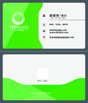 绿色名片