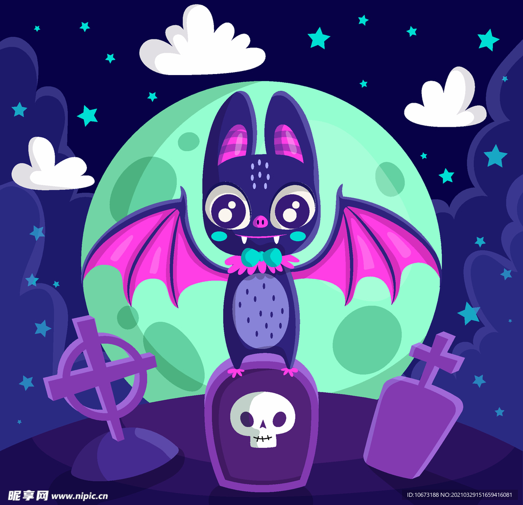 万圣节蝙蝠
