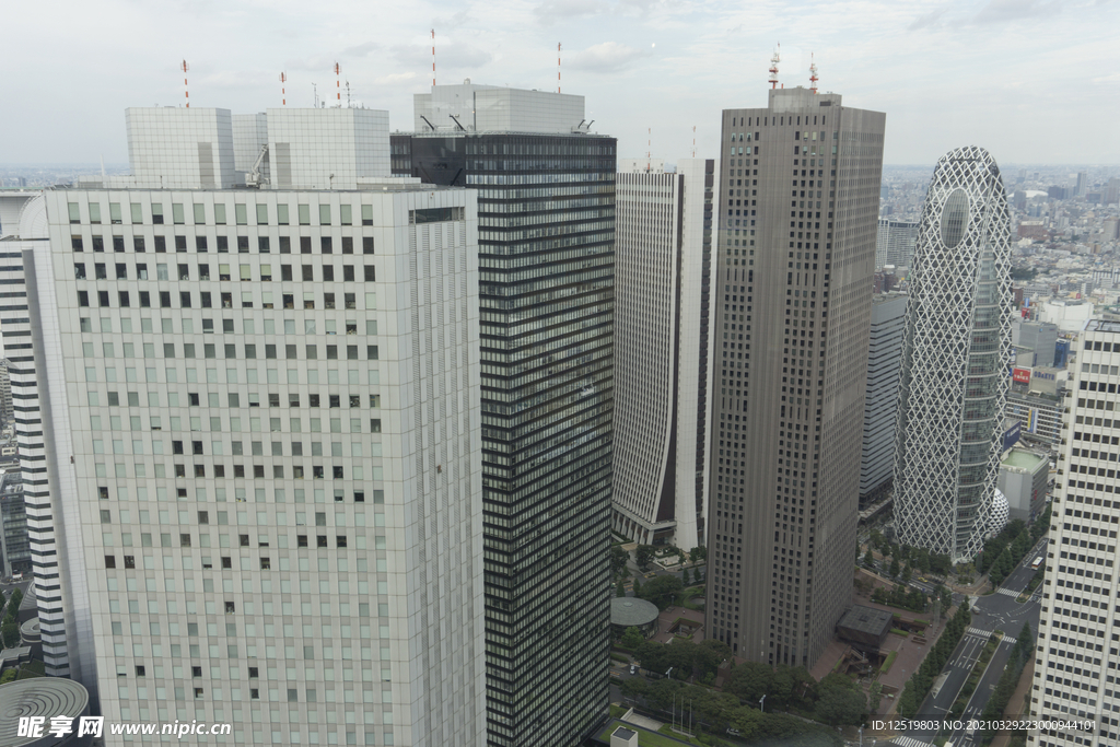 城市天际线 高楼 大厦 建筑